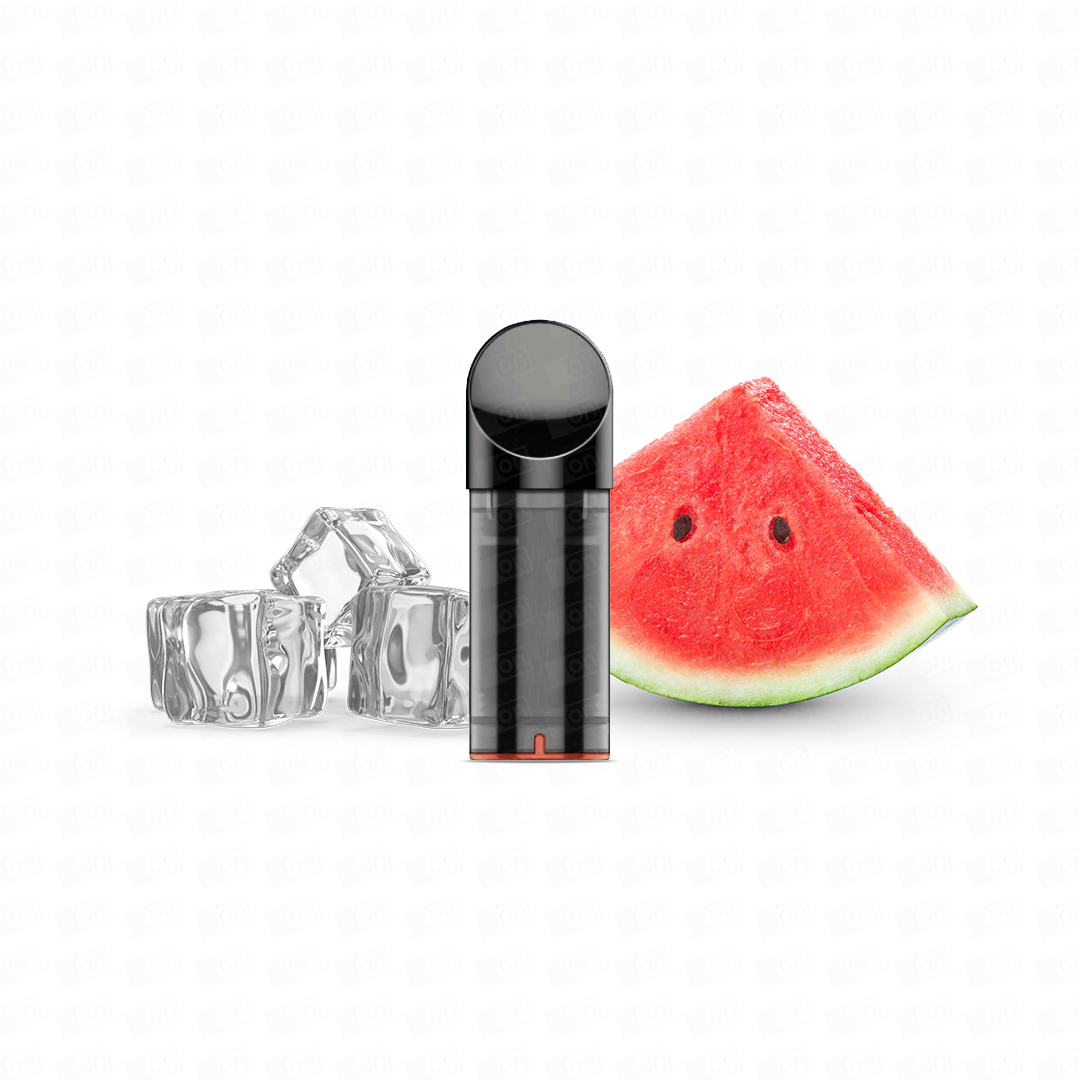 Refil Vapesoul Pod 1200 Puffs 3 Unidades Watermelon Ice VaporON