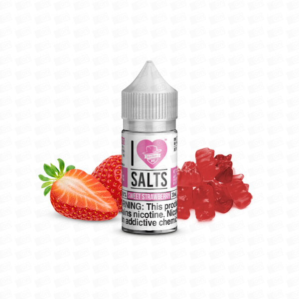 Líquido I Love Salt by Mads Hatter NicSalt - Sweet Strawberry