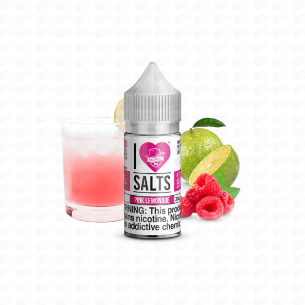 Líquido I Love Salt by Mads Hatter NicSalt - Pink Lemonade