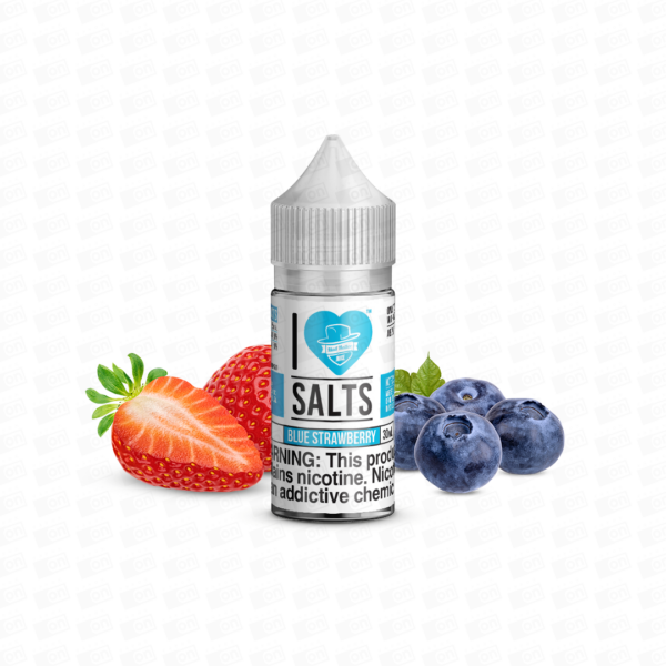 Líquido I Love Salt by Mads Hatter NicSalt - Blue Strawberry