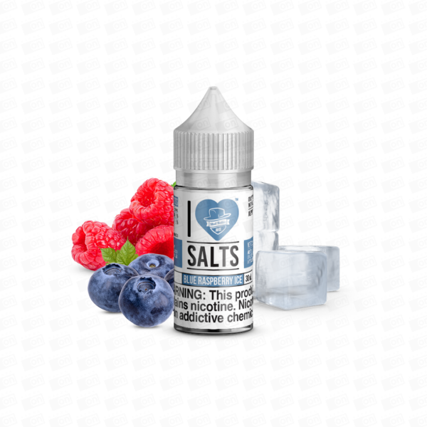 Líquido I Love Salt by Mads Hatter NicSalt - Blue Raspberry Ice