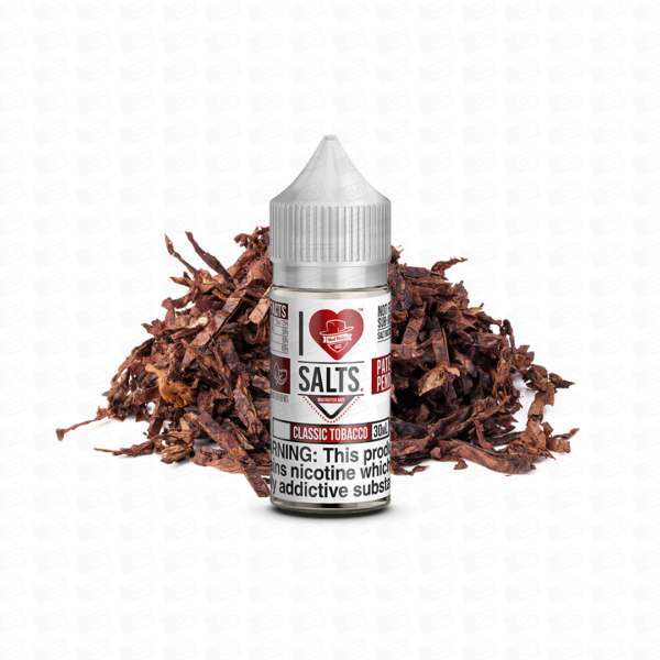 Líquido I Love Salt by Mads Hatter NicSalt - Classic Tobacco