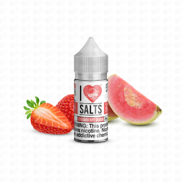 Líquido I Love Salt by Mads Hatter NicSalt - Strawberry Guava