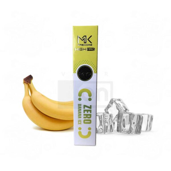 Pod Descartável Maskking High Pro 1000 Puffs - Sem Nicotina - Banana Ice