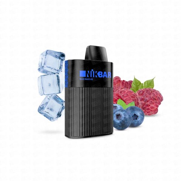 Pod Descartável Nikbar N6000 Puffs - 2% - Blue Razz Ice