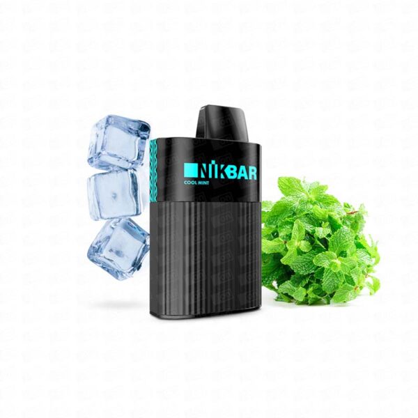 Pod Descartável Nikbar N6000 Puffs - 2% - Cool Mint