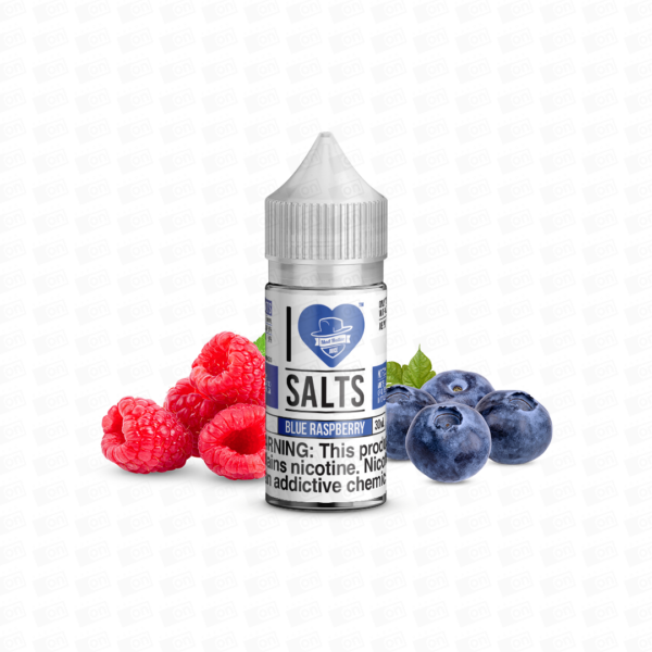 Líquido I Love Salt by Mads Hatter NicSalt - Blue Raspberry