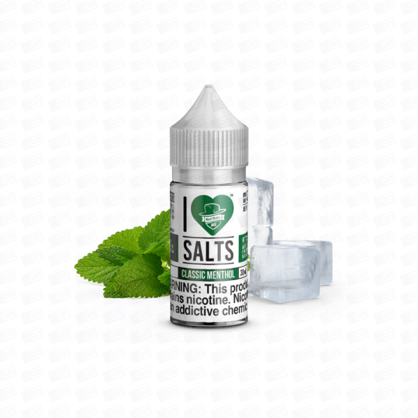 Líquido I Love Salt by Mads Hatter NicSalt - Classic Menthol