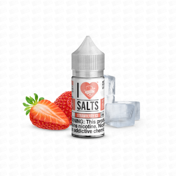 Líquido I Love Salt by Mads Hatter NicSalt - Strawberry Ice