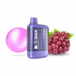 Pod Descartável Nikbar N8000 Puffs - 2% - Grape Bubblegum