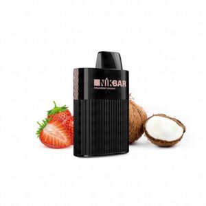 Pod Descartável Nikbar N6000 Puffs - 2% - Strawberry Coconut