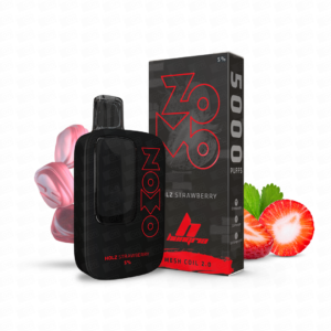 Pod Descartável Zomo Hungria 5000 Puffs – 5% – Halls Strawberry