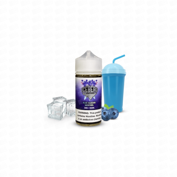 Líquido Iceberg Freebase - Blue Slushie Menthol