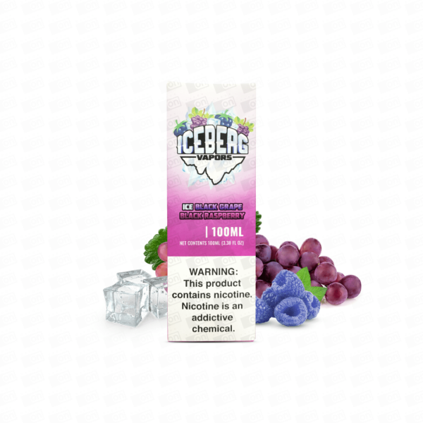 Líquido Iceberg Freebase - Ice Black Grape Raspberry