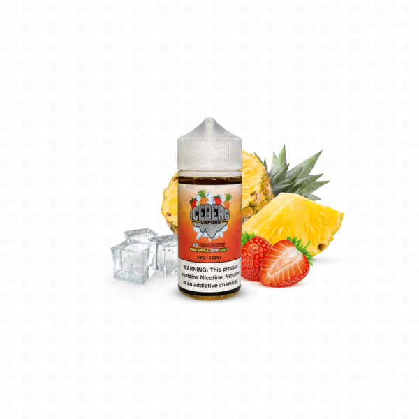 Líquido Iceberg Freebase - Ice Strawberry Pineapple Low Mint