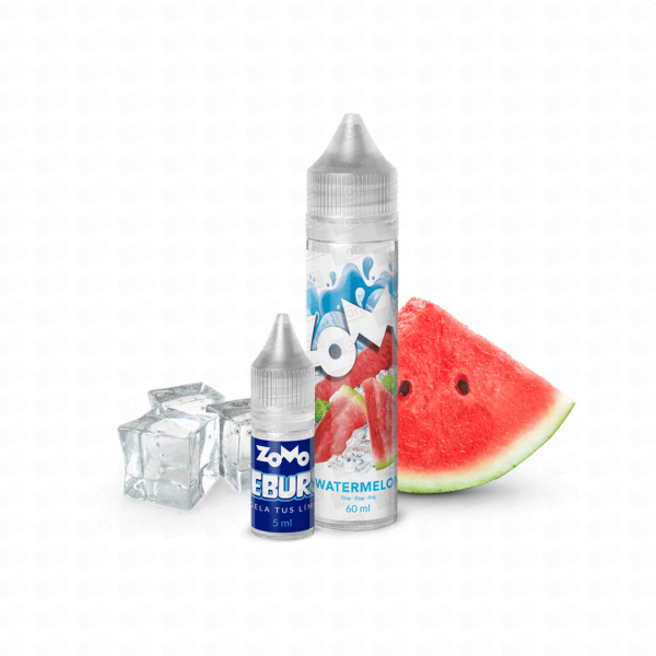 Líquido Zomo Iceburst Freebase - 3mg - Watermelon Ice