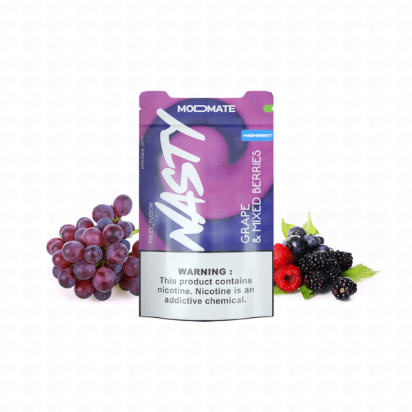 Líquido Nasty Modmate Freebase - Grape & Mixed Berries High Mint