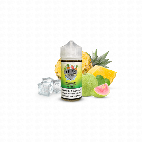 Líquido Iceberg Freebase - Ice Pineapple Guava Low Mint