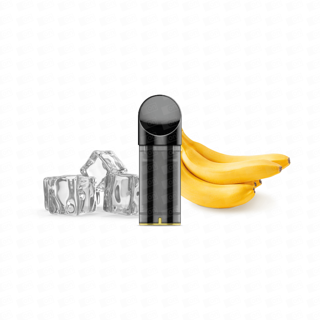 Refil Vapesoul Pod Puffs Unidades Banana Ice Vaporon