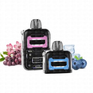 Pod Descartável Zomo MaxBar Jupiter 20000 Puffs – 5% – Sakura Grape + Blueberry Ice