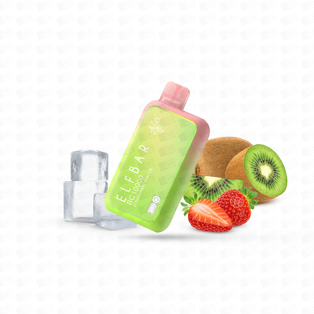 Pod Descartável Elfbar BC10000 Puffs - 5% - Strawberry Kiwi Ice - VaporON