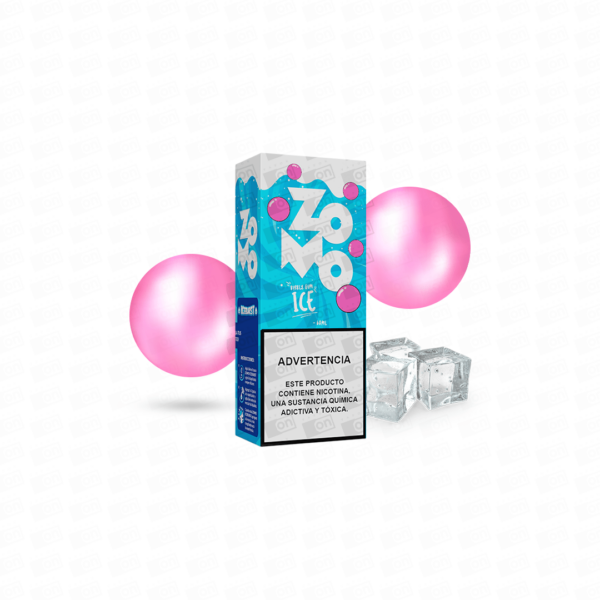 Líquido Zomo Ice Freebase - Bubblegum Ice