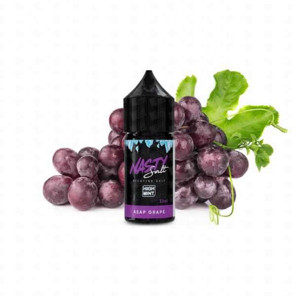 Líquido Nasty High Mint NicSalt - Asap Grape