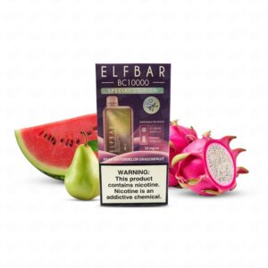 Pod Descartável Elfbar BC10000 Puffs - 5% - Pear Watermelon Dragonfruit