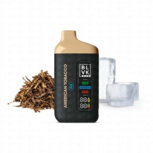 Pod Descartável BLVK Bar 20000 Puffs – 5% – American Tobacco Ice