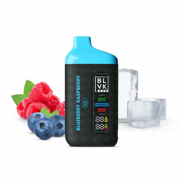 Pod Descartável BLVK Bar 20000 Puffs - 5% - Blue Raspberry Ice