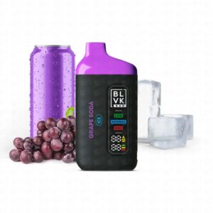 Pod Descartável BLVK Bar 20000 Puffs – 5% – Grape Soda Ice