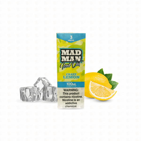 Líquido Mad Man Twisted Ice Out Freebase - Crazy Lemon