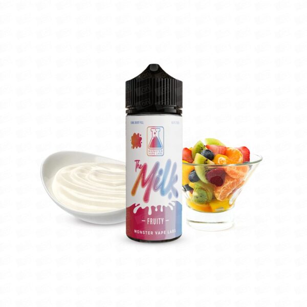 Líquido Vape Monster e The Milk Freebase - Fruity
