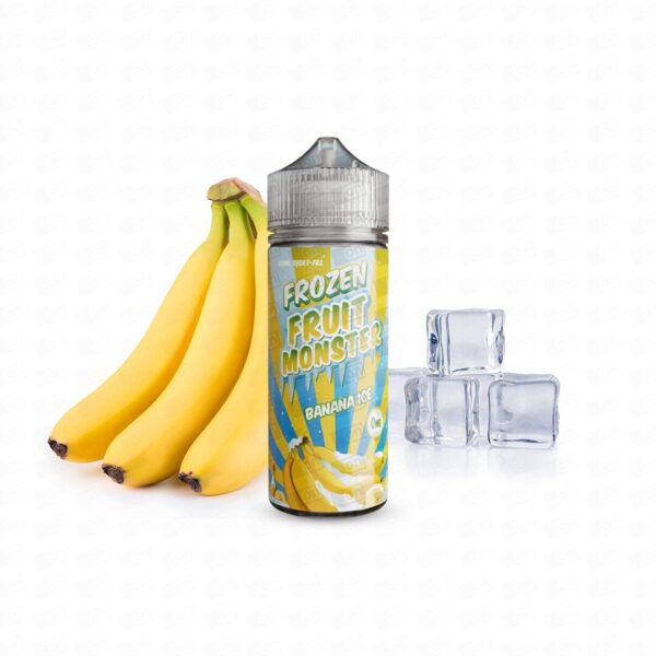 Líquido Vape Monster Freebase Frozen Fruit - Banana Ice