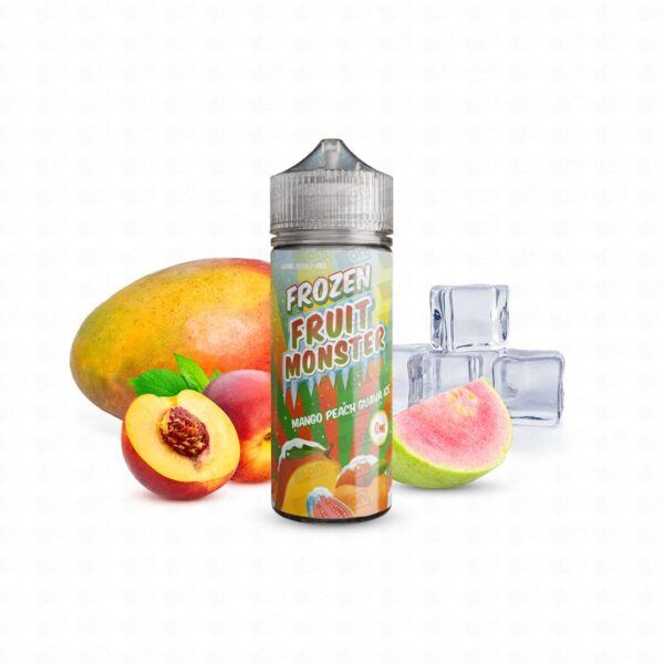 Líquido Vape Monster Freebase Frozen Fruit - Mango Peach Guava Ice