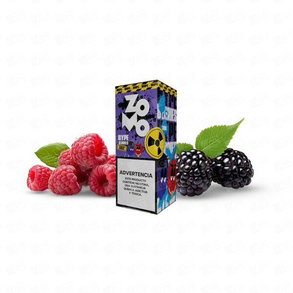 Líquido Zomo Drops Freebase - Hype Berries