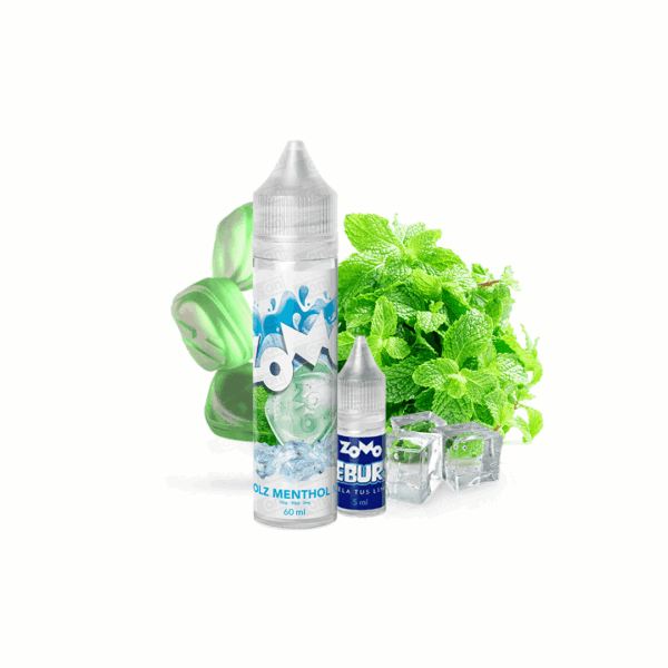 Líquido Zomo Iceburst Freebase - Halls Menthol Ice
