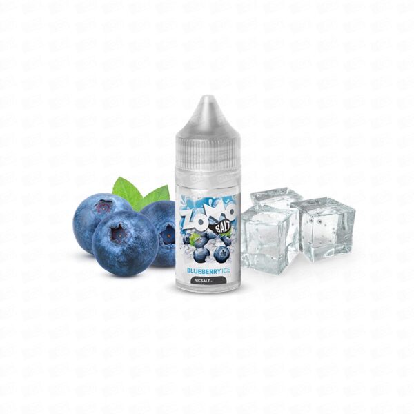 Líquido Zomo NicSalt IceBurst - Blueberry Ice