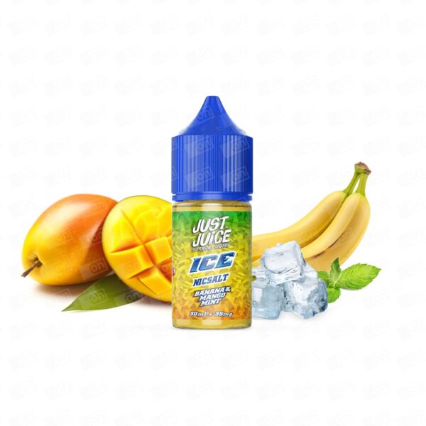 Líquido Just Juice Ice NicSalt - Banana & Mango Mint
