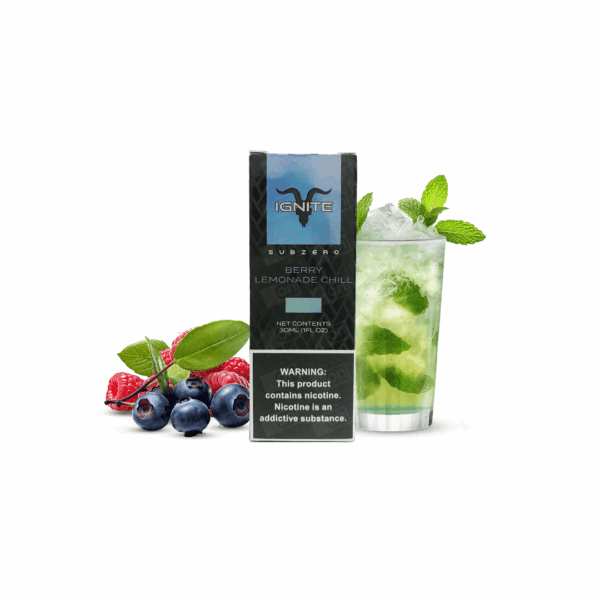 Líquido Ignite Subzero NicSalt - Berry Lemonade Chill