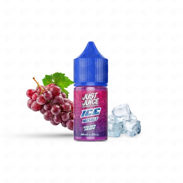 Líquido Just Juice Ice NicSalt - Golden Grape