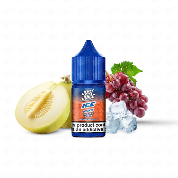 Líquido Just Juice Ice NicSalt - Grape & Melon