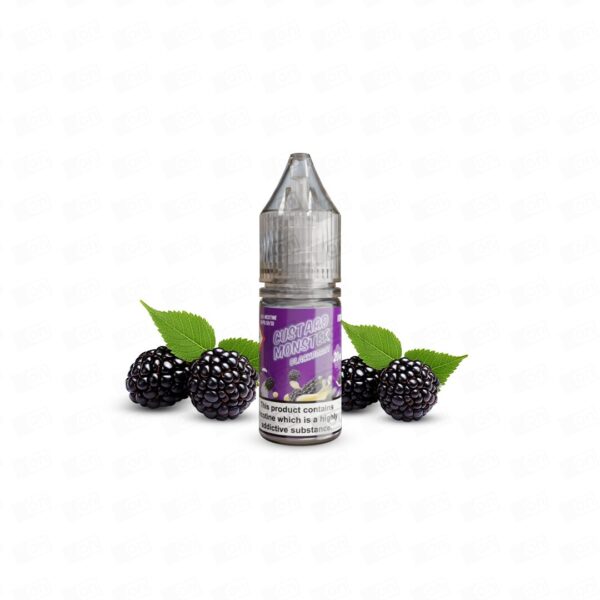 Líquido Jam Monster Custard NicSalt - Blackberry