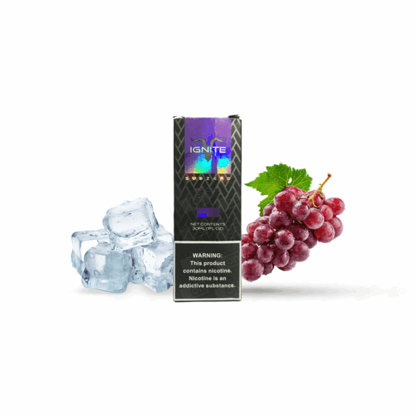Líquido Ignite Subzero NicSalt - Artic Grape