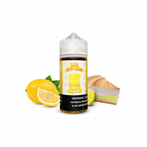 Líquido Mr Custard Freebase - Lemon Cake Custard