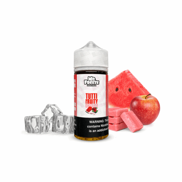 Líquido Mr Freeze Menthol Freebase  - Tutti Fruity Chiclete