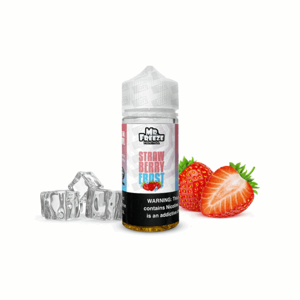 Líquido Mr Freeze Menthol Freebase - Strawberry Frost