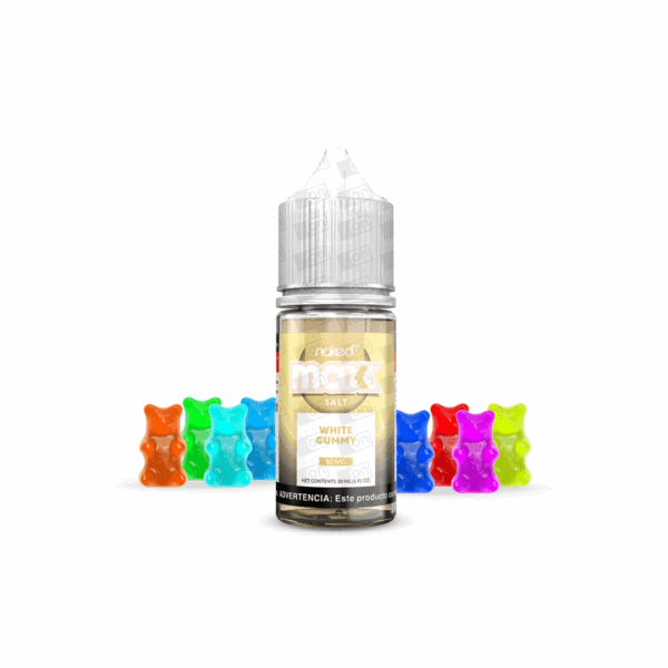 Líquido Naked MAX NicSalt - White Gummy - 50 mg