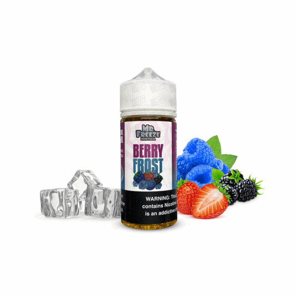 Líquido Mr Freeze Menthol Freebase - Berry Frost