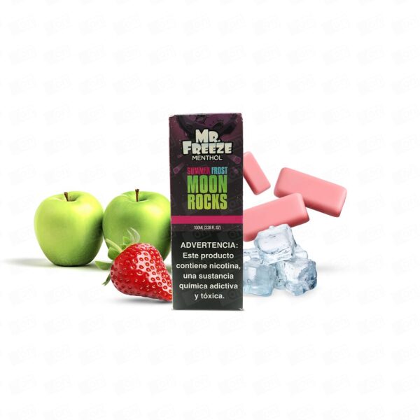 Líquido Mr Freeze Menthol Freebase - Summer Frost Moon Rocks